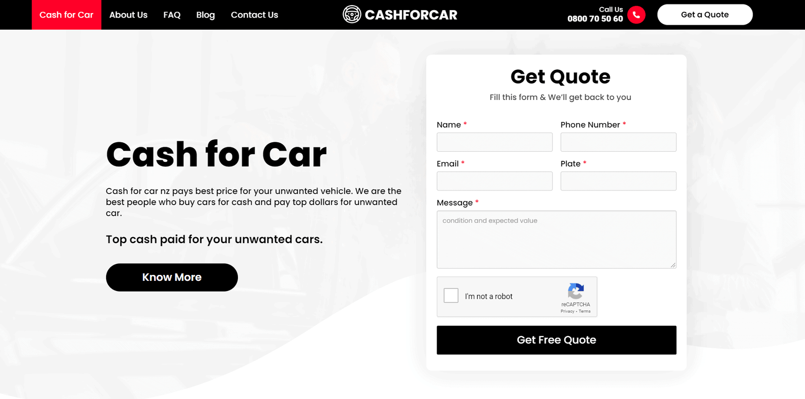 Cash for Car - C